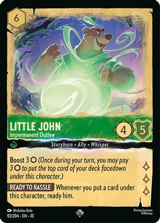 Little John - Impermanent Outlaw (92/204) - Whispers in the Well Cold Foil | Grognard Games