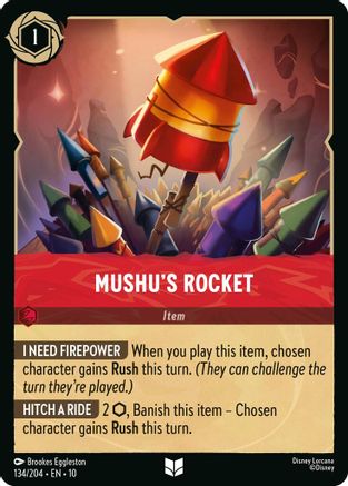 Mushu's Rocket (134/204) - Whispers in the Well | Grognard Games