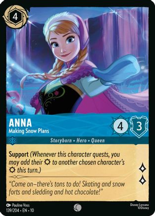 Anna - Making Snow Plans (139/204) - Whispers in the Well | Grognard Games