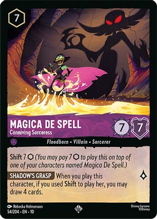 Magica De Spell - Conniving Sorceress (54/204) - Whispers in the Well | Grognard Games