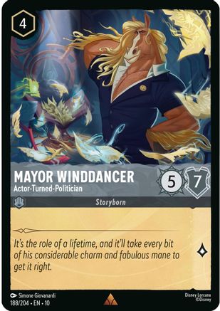Mayor Winddancer - Actor-Turned-Politician (188/204) - Whispers in the Well | Grognard Games