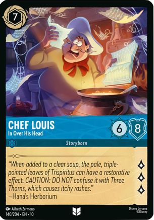 Chef Louis - In Over His Head (140/204) - Whispers in the Well | Grognard Games