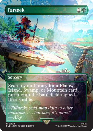Farseek (Rainbow Foil) (SLD-2222) - Secret Lair Drop Series Foil | Grognard Games