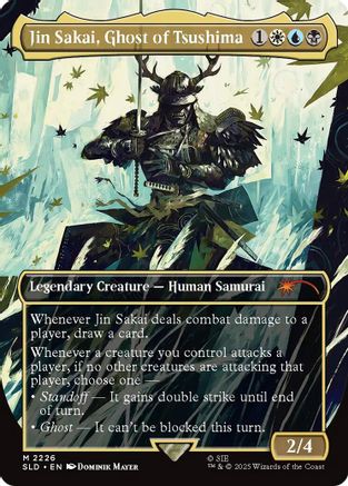 Jin Sakai, Ghost of Tsushima (SLD-2226) - Secret Lair Drop Series | Grognard Games