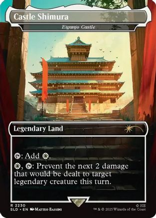 Castle Shimura - Eiganjo Castle (SLD-2230) - Secret Lair Drop Series | Grognard Games