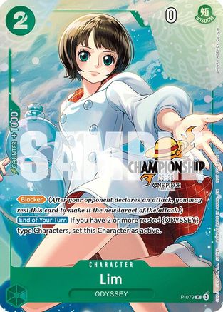 Lim (CS 25-26 Event Pack Finalist Ver.) (P-079) - One Piece Promotion Cards Foil | Grognard Games
