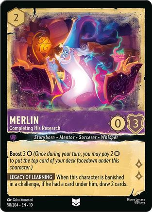 Merlin - Completing His Research (58/204) - Whispers in the Well | Grognard Games