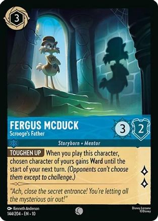 Fergus McDuck - Scrooge's Father (144/204) - Whispers in the Well Cold Foil | Grognard Games