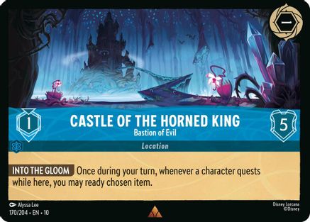 Castle of the Horned King - Bastion of Evil (170/204) - Whispers in the Well Cold Foil | Grognard Games