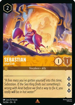 Sebastian - Loyal Crab (16/204) - Whispers in the Well | Grognard Games