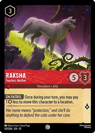 Raksha - Fearless Mother (107/204) - Whispers in the Well | Grognard Games