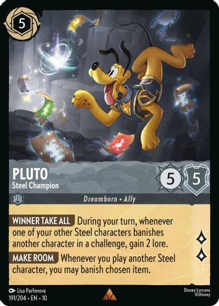 Pluto - Steel Champion (191/204) - Whispers in the Well | Grognard Games