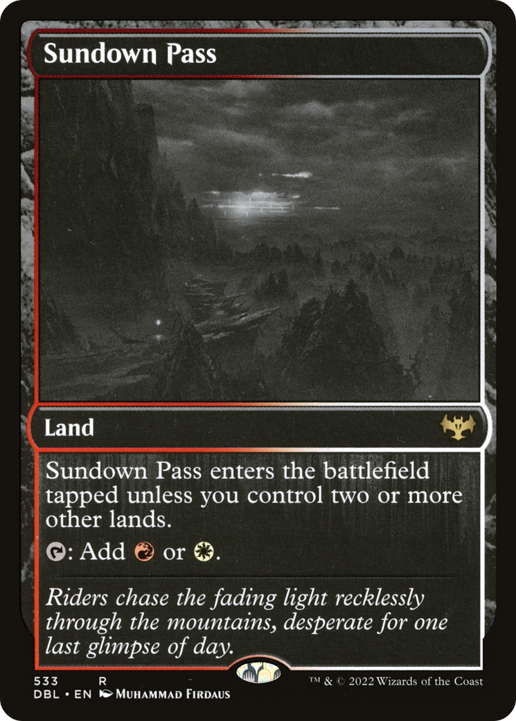 Sundown Pass [Innistrad: Double Feature] | Grognard Games