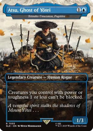 Atsu, Ghost of Yotei - Tetsuko Umezawa, Fugitive (SLD-7055) - Secret Lair Drop Series | Grognard Games