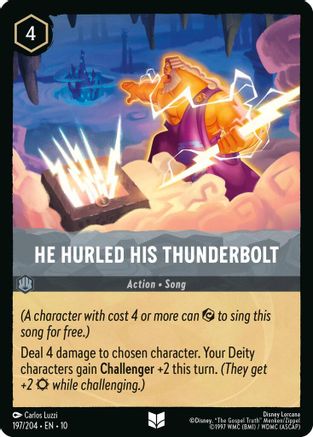 He Hurled His Thunderbolt (197/204) - Whispers in the Well | Grognard Games