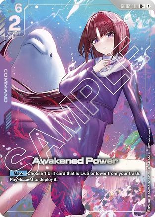 Awakened Power (R+) - Dual Impact (GD02-110) Holofoil