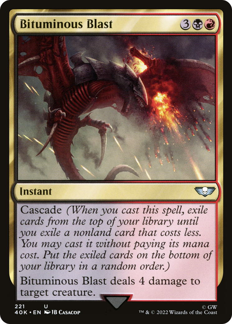Bituminous Blast [Universes Beyond: Warhammer 40,000] | Grognard Games