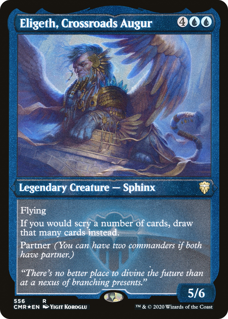 Eligeth, Crossroads Augur (Etched) [Commander Legends] | Grognard Games