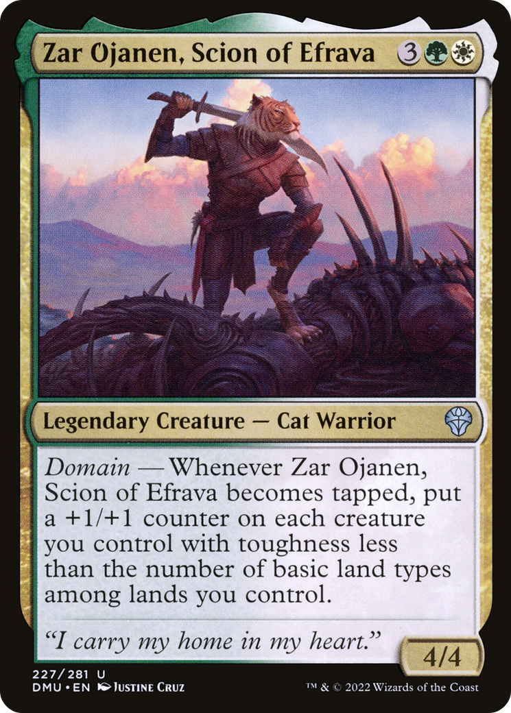 Zar Ojanen, Scion of Efrava [Dominaria United] | Grognard Games