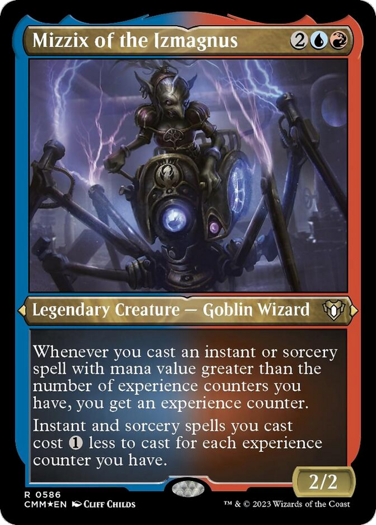 Mizzix of the Izmagnus (Foil Etched) [Commander Masters] | Grognard Games