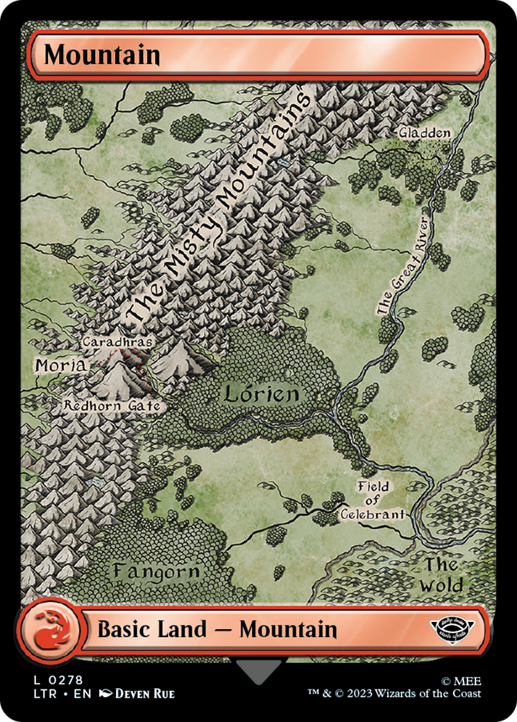 Mountain (278) [The Lord of the Rings: Tales of Middle-Earth] | Grognard Games