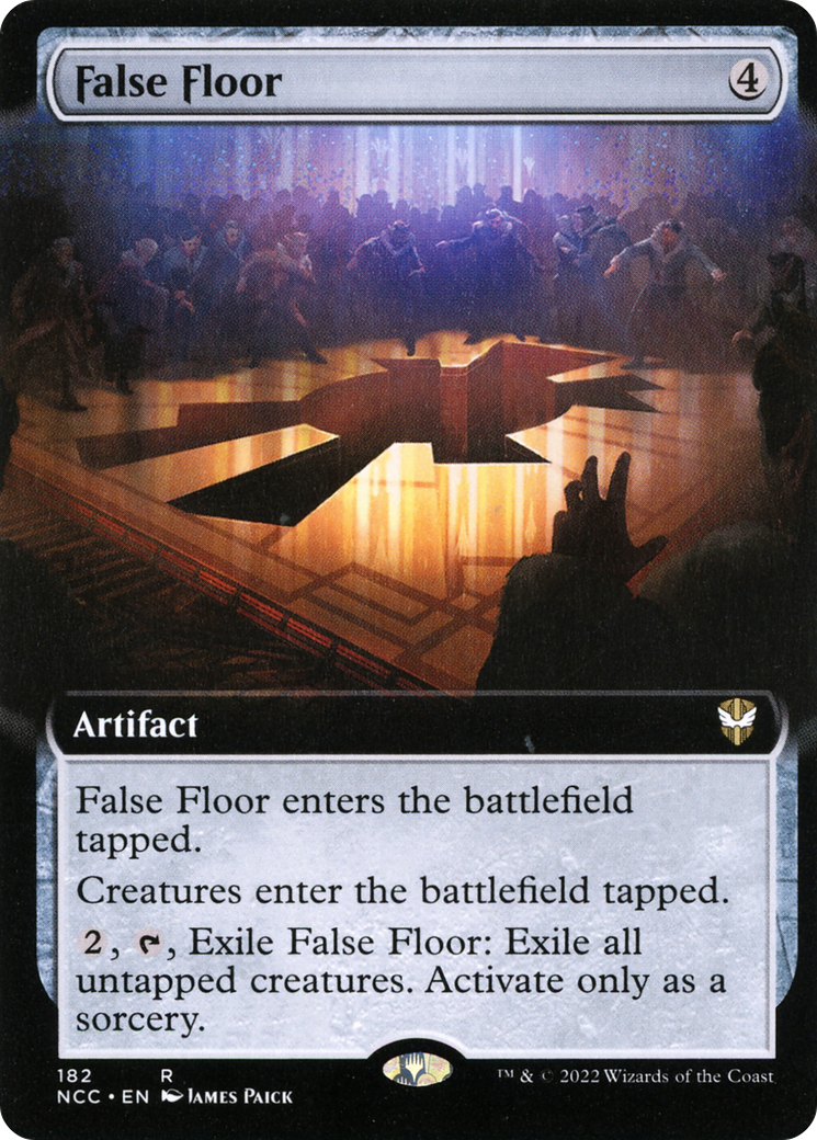 False Floor (Extended Art) [Streets of New Capenna Commander] | Grognard Games