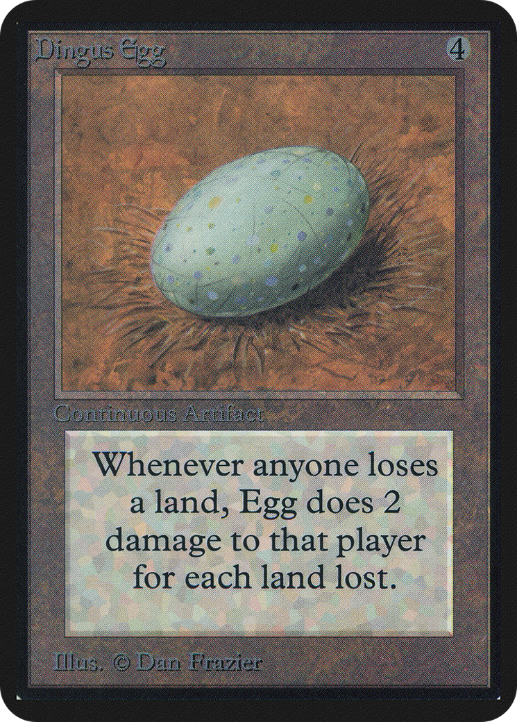 Dingus Egg [Limited Edition Alpha] | Grognard Games