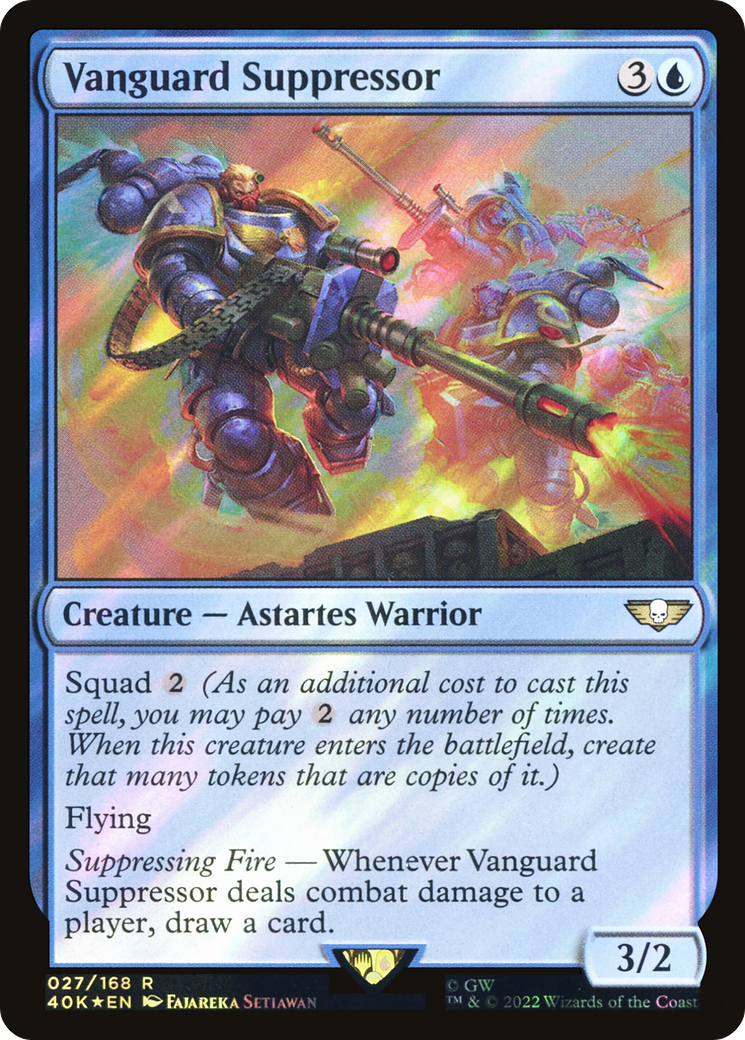 Vanguard Suppressor (Surge Foil) [Universes Beyond: Warhammer 40,000] | Grognard Games