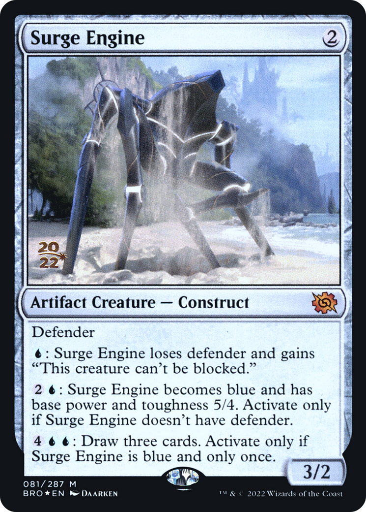 Surge Engine [The Brothers' War: Prerelease Promos] | Grognard Games
