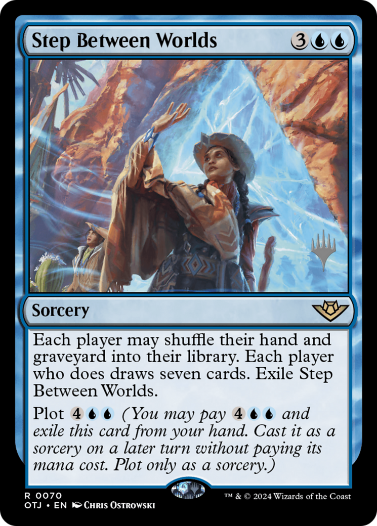 Step Between Worlds (Promo Pack) [Outlaws of Thunder Junction Promos] | Grognard Games