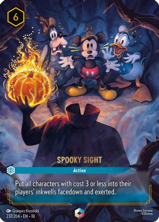 Spooky Sight (Enchanted) (237/204) - Whispers in the Well Holofoil | Grognard Games