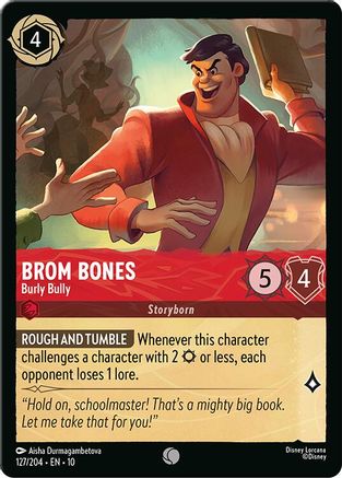 Brom Bones - Burly Bully (127/204) - Whispers in the Well | Grognard Games