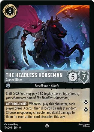 The Headless Horseman - Cursed Rider (174/204) - Whispers in the Well | Grognard Games