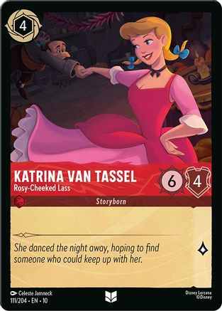 Katrina Van Tassel - Rosy-Cheeked Lass (111/204) - Whispers in the Well Cold Foil | Grognard Games