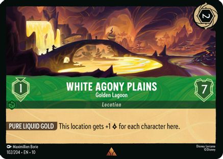 White Agony Plains - Golden Lagoon (102/204) - Whispers in the Well | Grognard Games