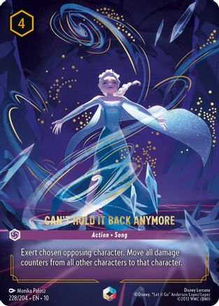 Can't Hold It Back Anymore (Enchanted) (228/204) - Whispers in the Well Holofoil | Grognard Games