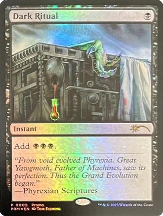 Dark Ritual (Graphic Novel Insert) (MEDIA-005) - Media Promos Foil | Grognard Games