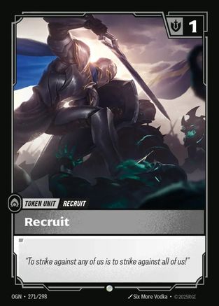 Recruit (271) // Buff (271/298) - Origins | Grognard Games