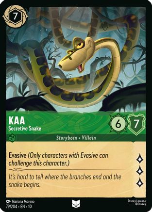 Kaa - Secretive Snake (79/204) - Whispers in the Well | Grognard Games