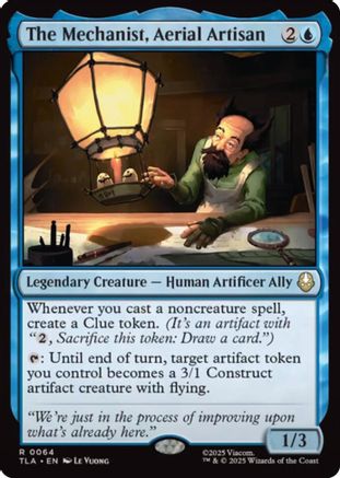 The Mechanist, Aerial Artisan (TLA-064) - Avatar: The Last Airbender | Grognard Games