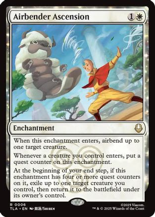 Airbender Ascension (TLA-006) - Avatar: The Last Airbender | Grognard Games