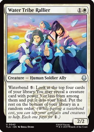 Water Tribe Rallier (TLA-042) - Avatar: The Last Airbender Foil | Grognard Games