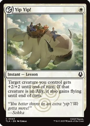 Yip Yip! (TLA-043) - Avatar: The Last Airbender | Grognard Games