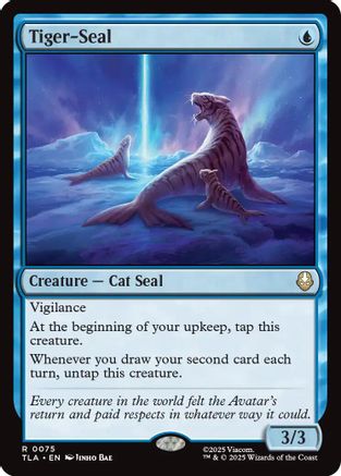 Tiger-Seal (TLA-075) - Avatar: The Last Airbender Foil | Grognard Games