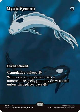 Mystic Remora (Borderless) (TLE-016) - Avatar: The Last Airbender: Eternal-Legal Foil | Grognard Games