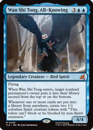 Wan Shi Tong, All-Knowing (TLE-098) - Avatar: The Last Airbender: Eternal-Legal | Grognard Games