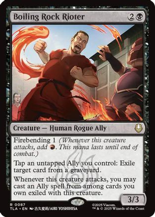 Boiling Rock Rioter (TLA-087) - Avatar: The Last Airbender | Grognard Games