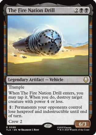 The Fire Nation Drill (TLA-098) - Avatar: The Last Airbender | Grognard Games