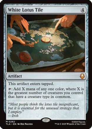 White Lotus Tile (TLA-262) - Avatar: The Last Airbender | Grognard Games