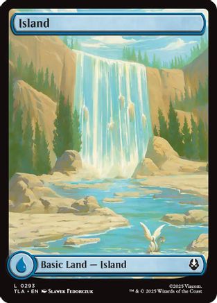 Island (0293) (TLA-293) - Avatar: The Last Airbender Foil | Grognard Games